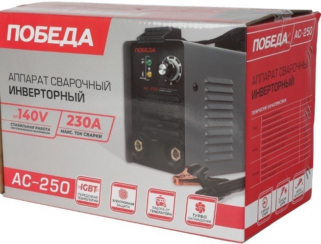 Победа сварочный выпрямитель АС 250 37272 (MMA) - ForteMarket Победа сварочный выпрямитель АС 250 37272 (MMA) купить,0