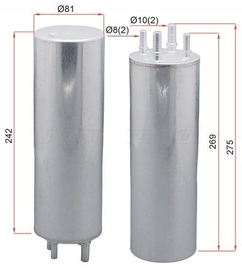 SAT топливный фильтр ST-7H0127401 купить,18840