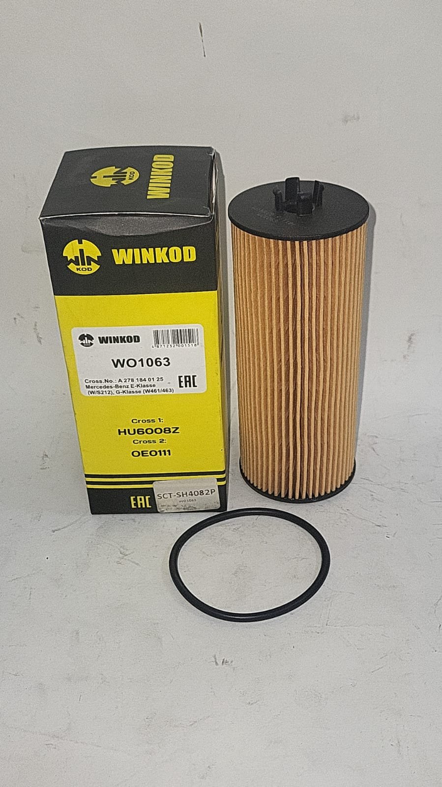 Winkod масляный фильтр WO1063 купить,1539