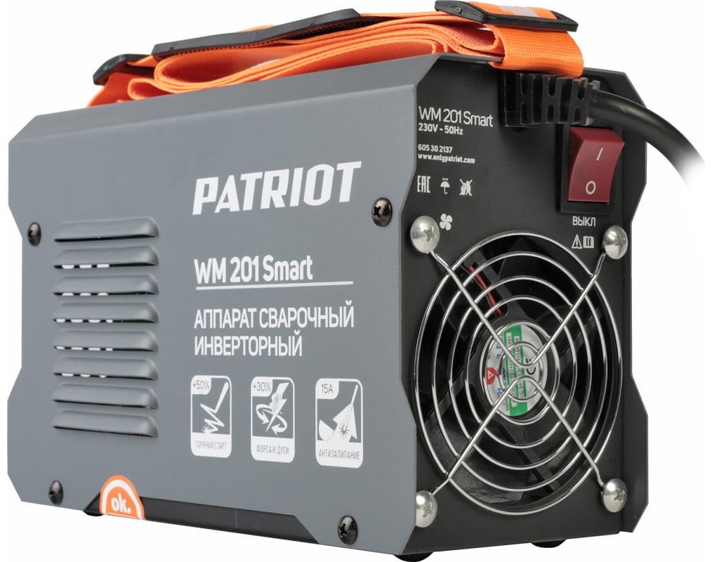 Patriot сварочный инвертор 605302294 (MMA) купить,0