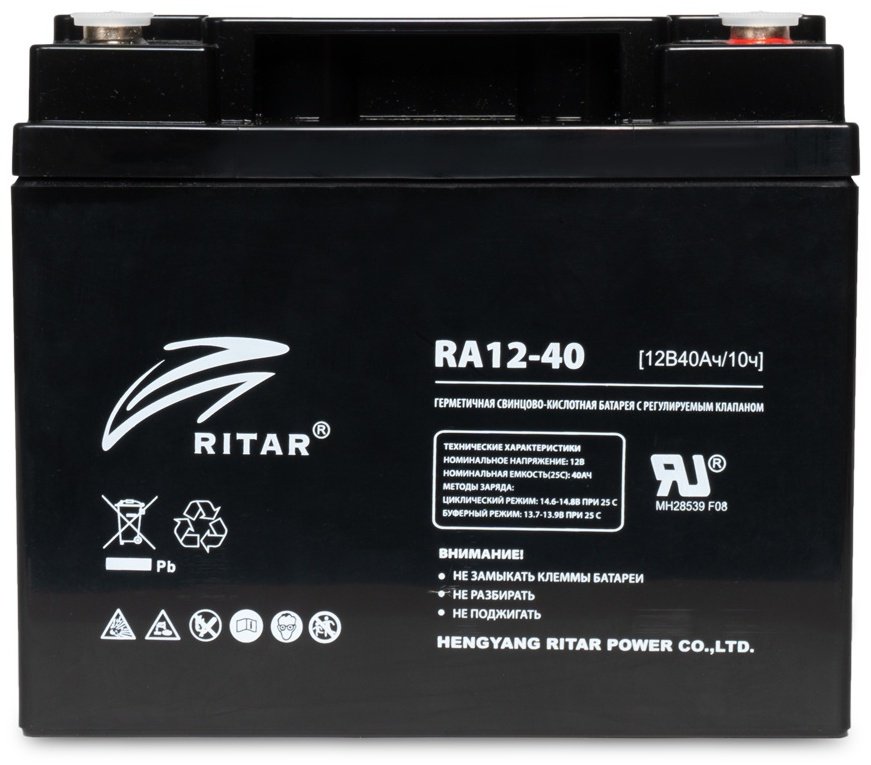 Аккумулятор Ritar Power RA12-40