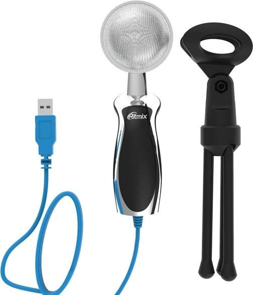 Микрофон Ritmix RDM-127 черный купить,NaN