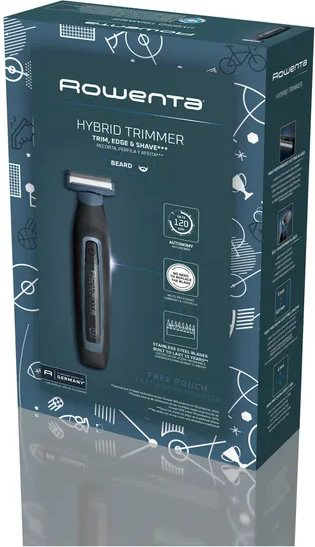 Rowenta триммер для бороды и усов Sport Forever Sharp TN6011F0 купить,NaN