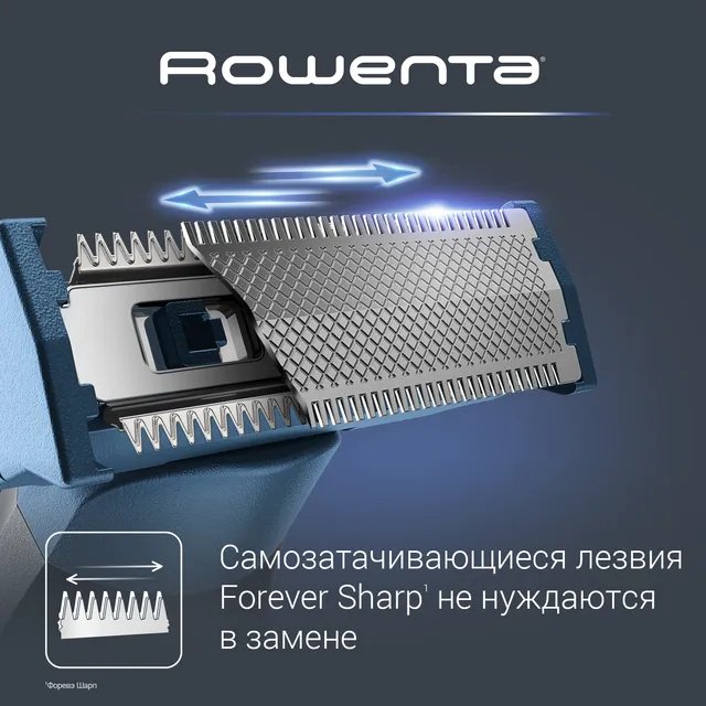 Rowenta триммер для бороды и усов Sport Forever Sharp TN6011F0 купить,NaN