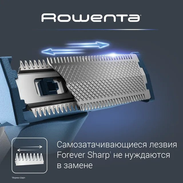 Rowenta триммер для бороды и усов Sport Forever Sharp TN6011F0 купить,NaN