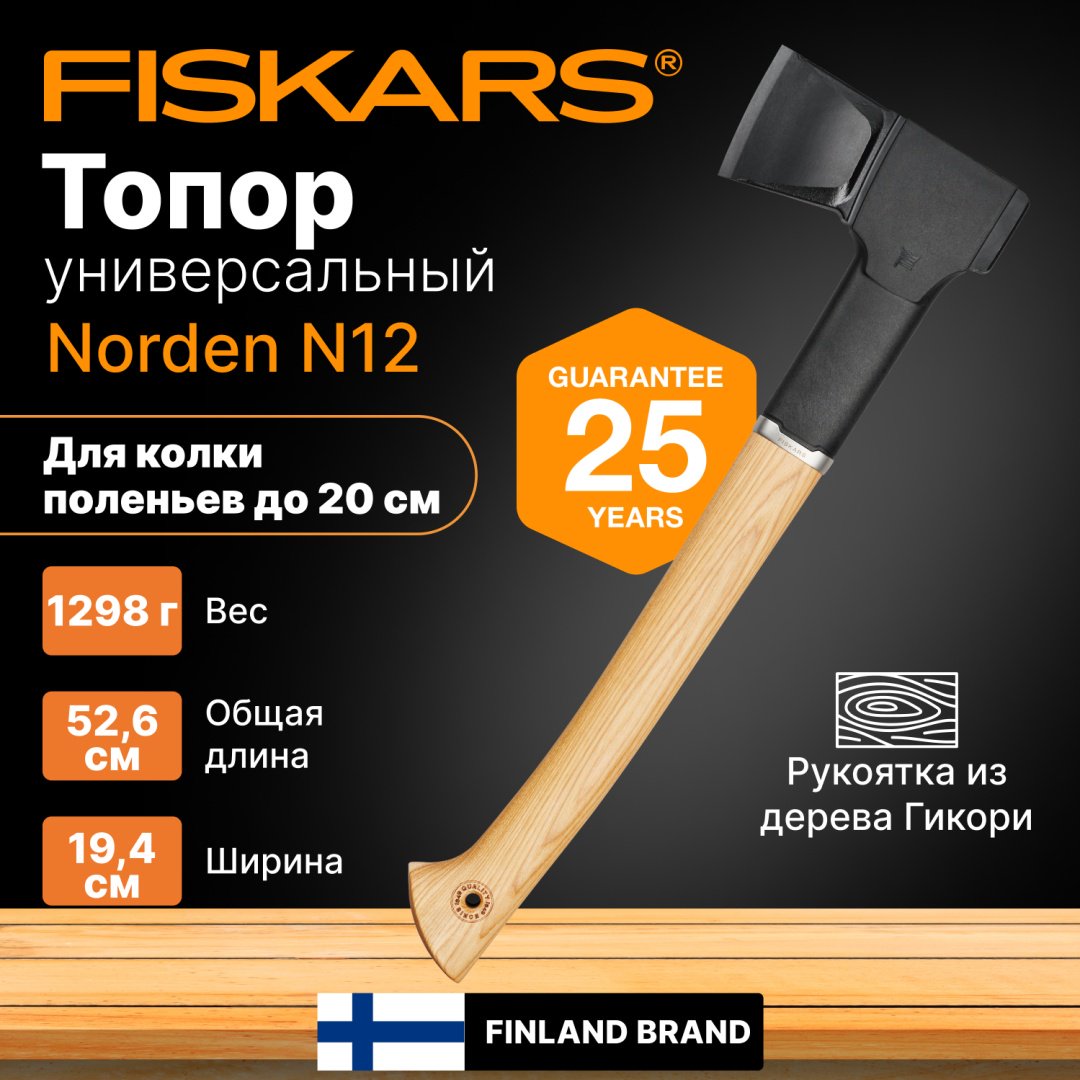 Топор FISKARS 1051144,