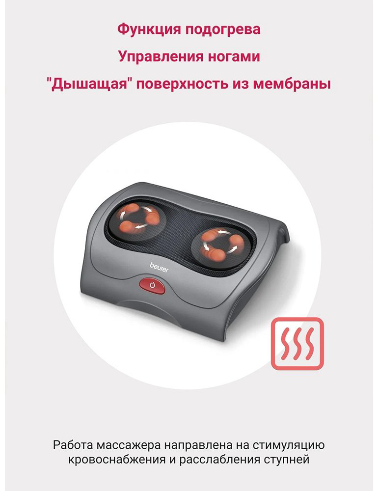 Массажер Beurer FM39 напольный вибрационный купить,NaN