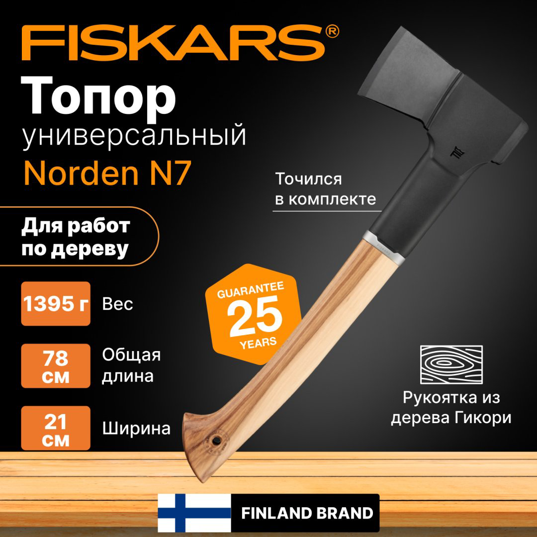 Топор FISKARS 1051146, купить,NaN