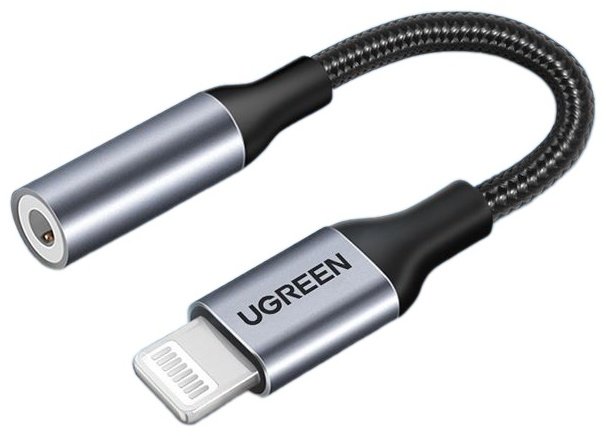 Переходник Ugreen Lightning - 3.5 mm jack 0.1 м