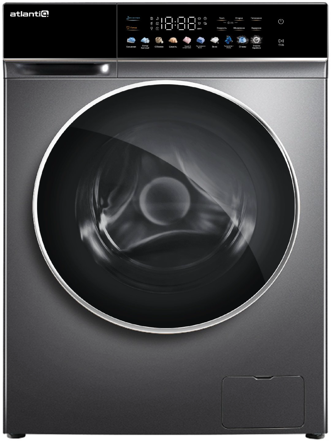 Стиральная машина Atlantiq TGWM 4.10BGR темно‑серый - ForteMarket Стиральная машина Atlantiq TGWM 4.10BGR темно‑серый купить,248872