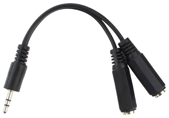 Переходник Cablexpert 3.5 mm jack - 3.5 mm jack 0.1 м