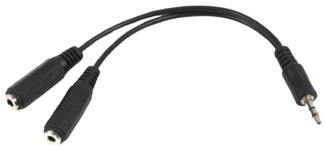 Переходник Cablexpert 3.5 mm jack - 3.5 mm jack 0.1 м купить,0