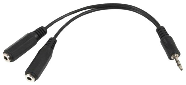 Переходник Cablexpert 3.5 mm jack - 3.5 mm jack 0.1 м