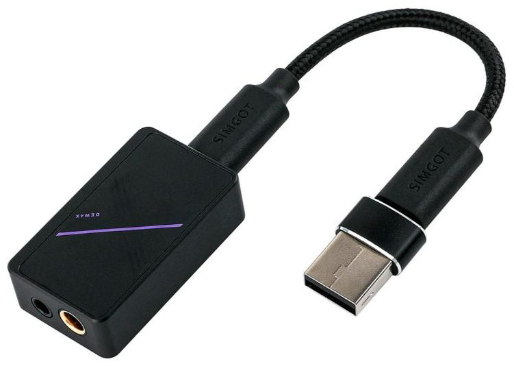 Переходник Simgot 3.5 mm jack - USB Type-C