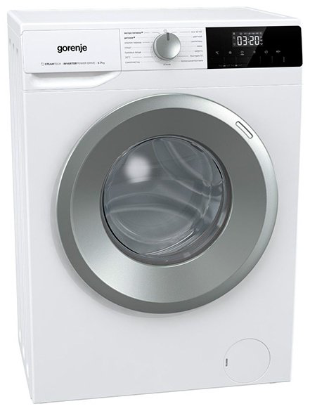 Стиральная машина Gorenje W2NHPI72SCSS белый купить,NaN