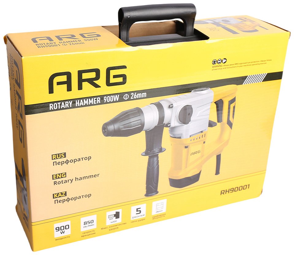 Перфоратор ARG RH90001 5 Дж, SDS-Plus - ForteMarket Перфоратор ARG RH90001 5 Дж, SDS-Plus купить,0