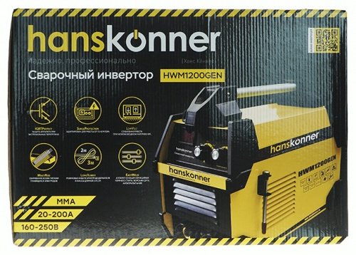 Hanskonner сварочный инвертор HWM1200GEN ручная дуговая сварка MMA - ForteMarket Hanskonner сварочный инвертор HWM1200GEN ручная дуговая сварка MMA купить,0