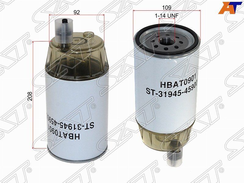 SAT топливный фильтр ST-31945-45900-C купить,6735