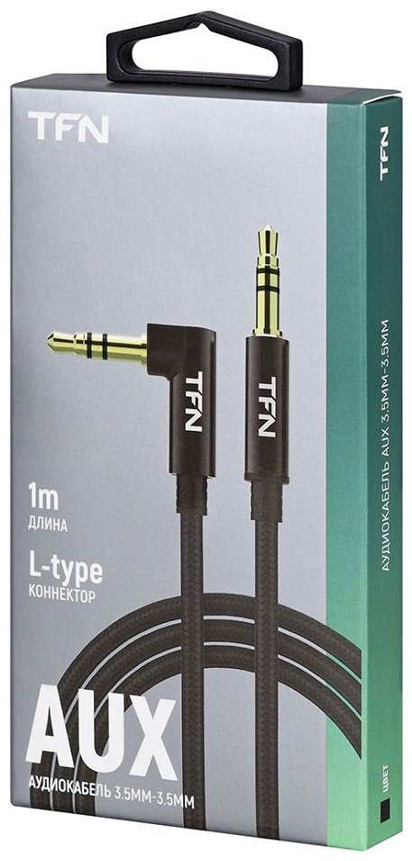 Кабель TFN 3.5 mm jack - 3.5 mm jack 1 м купить,NaN