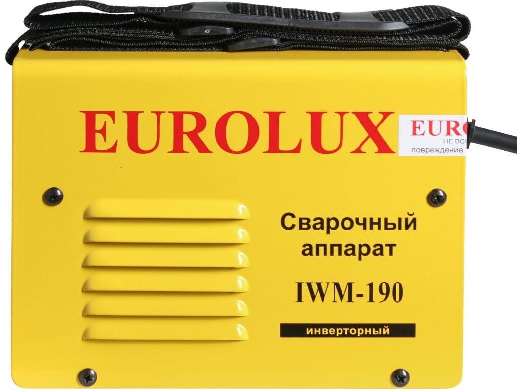 Eurolux сварочный инвертор IWM-190 (MMA) - ForteMarket Eurolux сварочный инвертор IWM-190 (MMA) купить,0