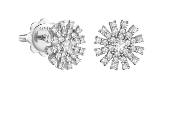 Серьги Damiani Margherita 20106399 белое золото 2.45гр купить,2390000