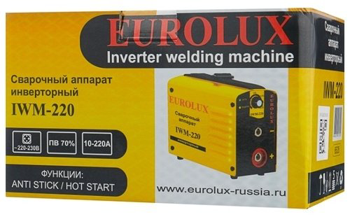 Eurolux сварочный инвертор IWM-220 (MMA) купить,NaN