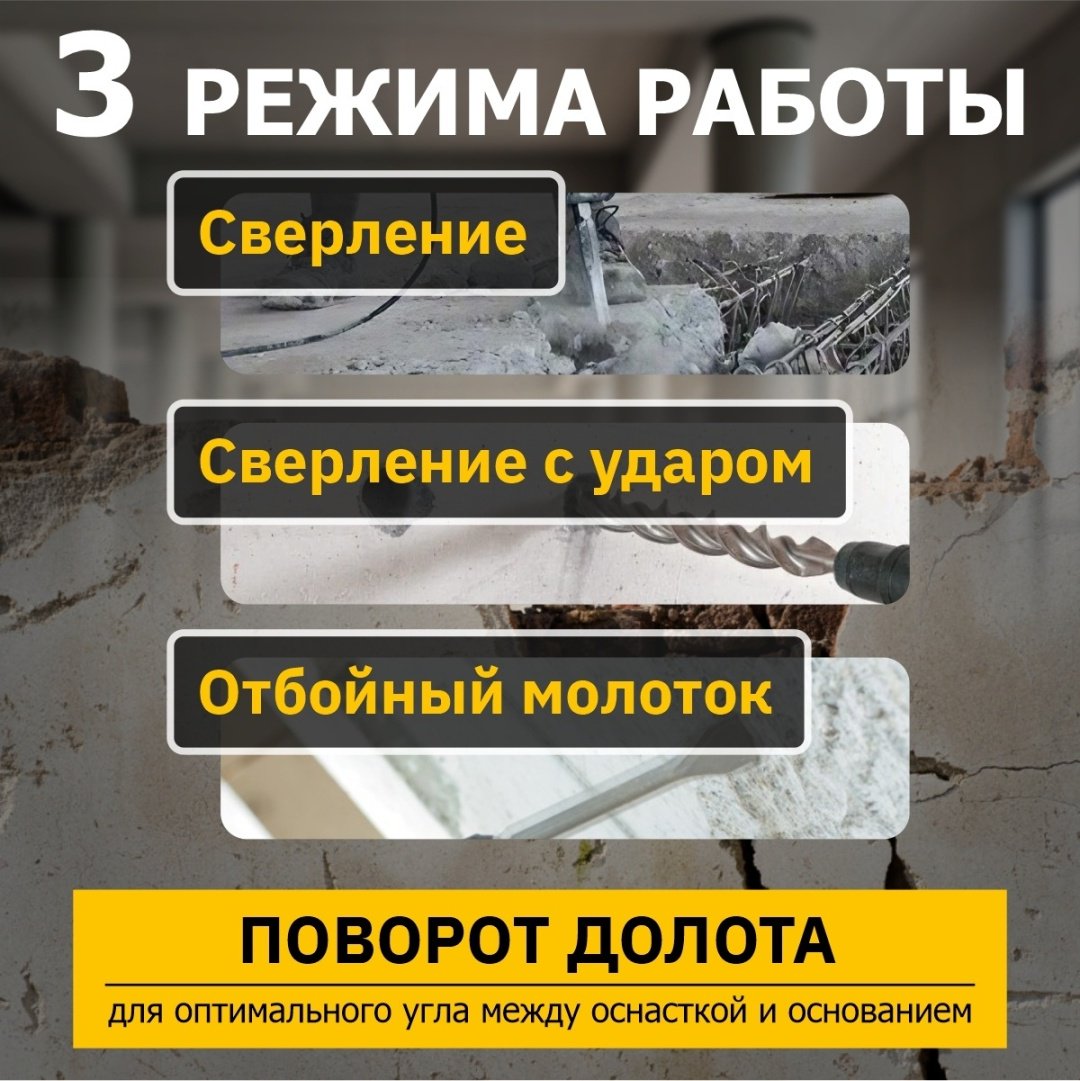 Перфоратор MOLOT MRH 2426 0323328 2.6 Дж, SDS-Plus - ForteMarket Перфоратор MOLOT MRH 2426 0323328 2.6 Дж, SDS-Plus купить,0