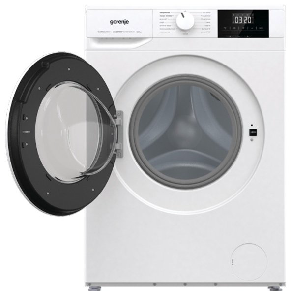 Стиральная машина Gorenje WNGPI61SBS/C белый купить,NaN