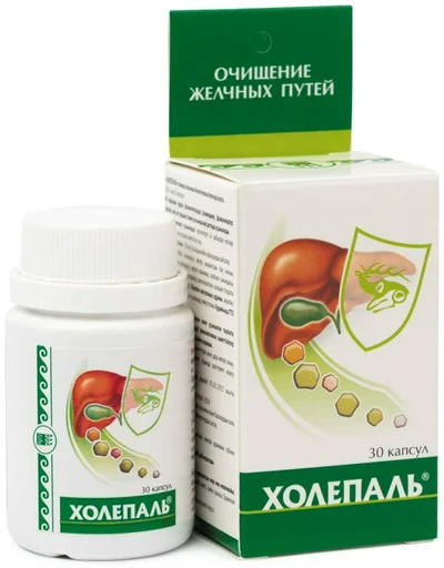 ЮГ БАД Холепаль капсулы 30шт