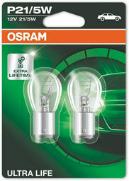 Автолампа Osram 7528ULT-02B галогенная, 2 шт