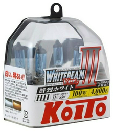 Автолампа KOITO P0750W галогенная, 2 шт