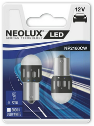 Neolux NP2260CW-02B светодиодная P21/5W, 2 шт