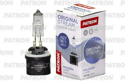 Автолампа PATRON PLH27W1 галогенная, 1 шт