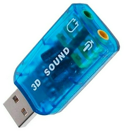 Переходник 3.5 мм - USB 2CH