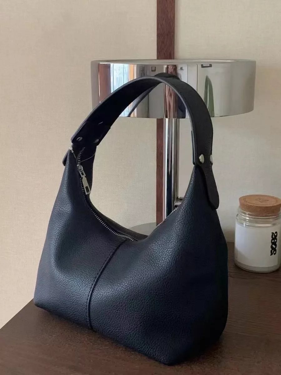 Сумка багет SHARK bags экокожа черный купить,NaN
