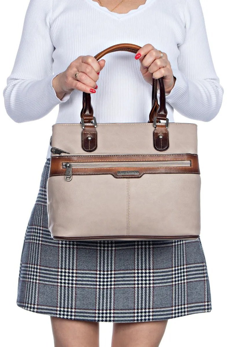 Мини-сумка Land Bear's экокожа бежевый купить,NaN