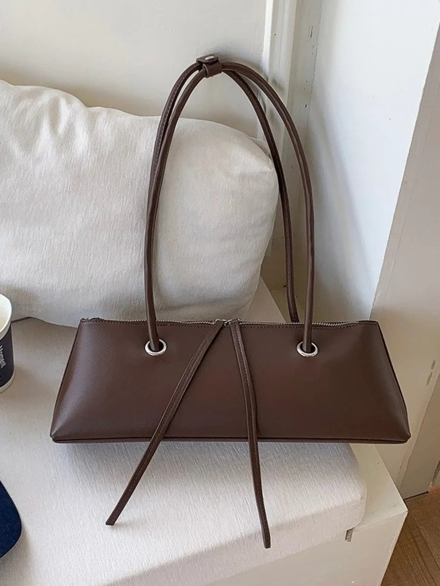 Сумка багет heybags экокожа коричневый купить,NaN
