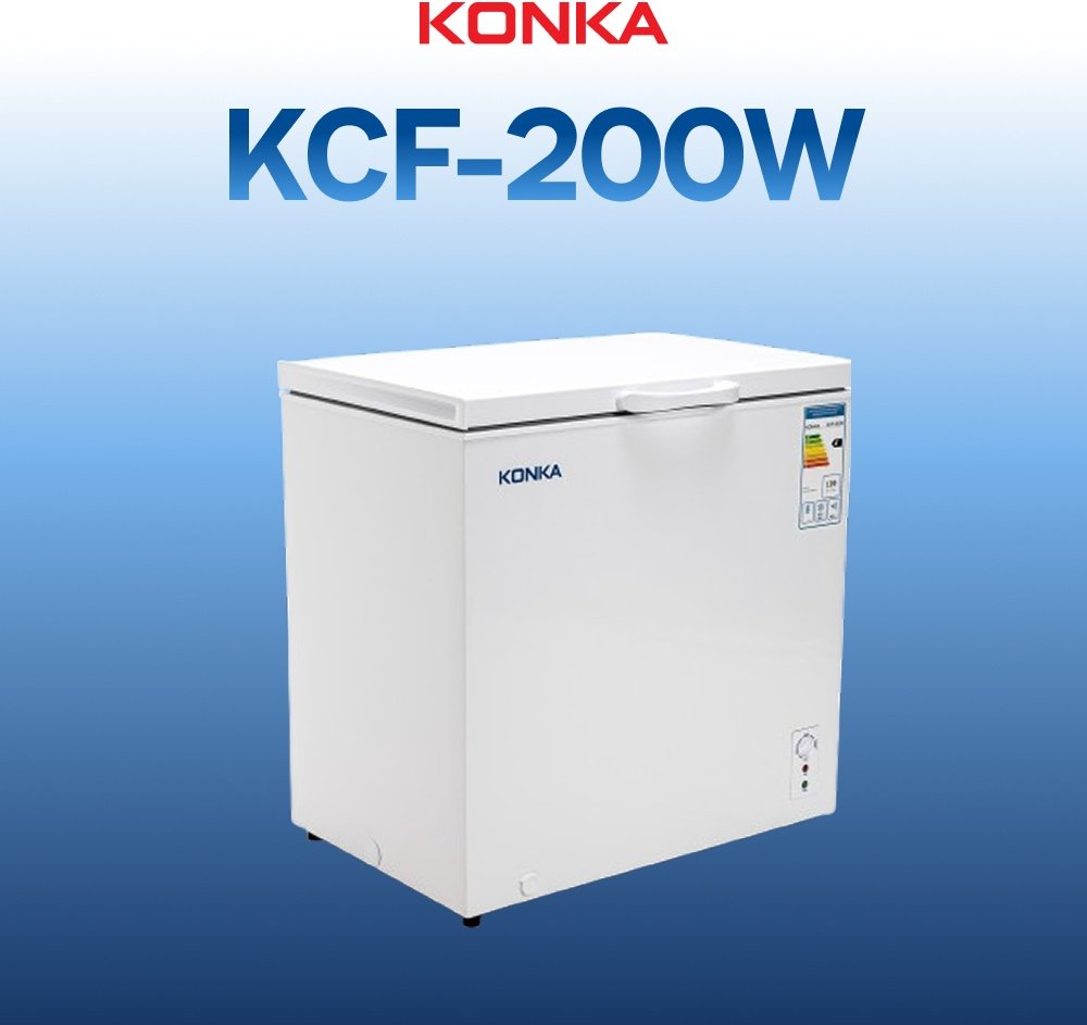 Морозильник KONKA KCF-200W 250 л белый - ForteMarket Морозильник KONKA KCF-200W 250 л белый купить,0