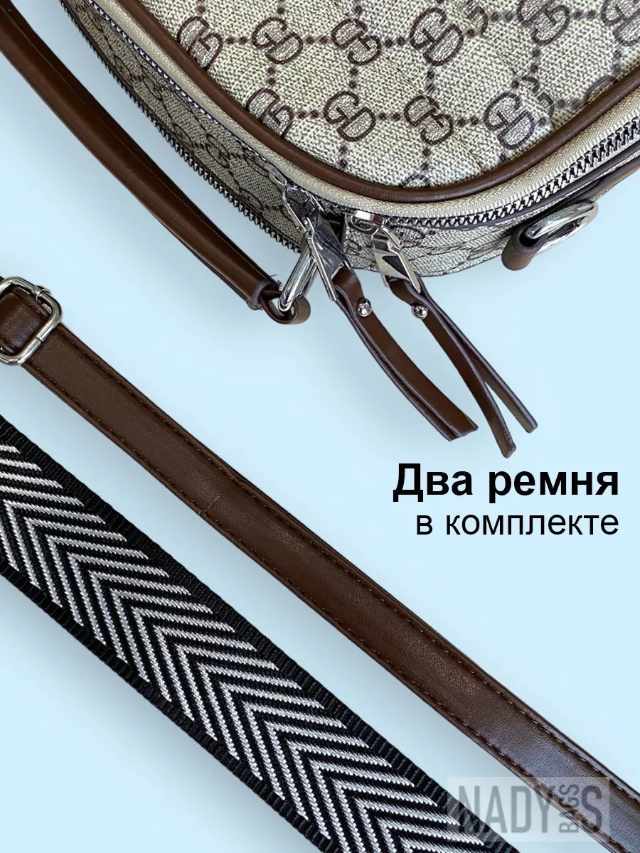 Сумка кросс-боди экокожа коричневый купить,NaN