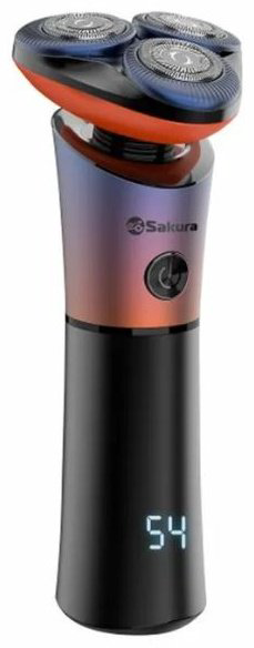 Электробритва SAKURA SA-5431BK роторная от аккумулятора купить,NaN