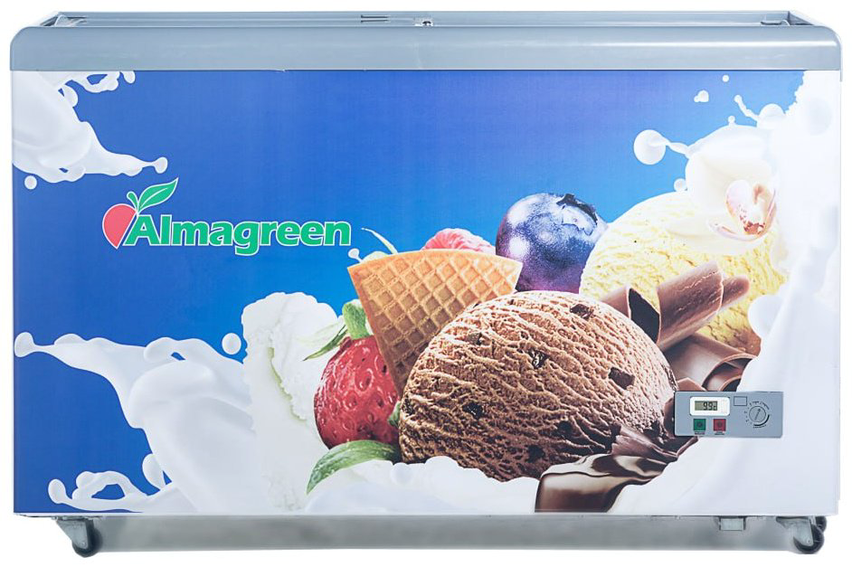 Морозильник Almagreen SC/SD-380 380 л серый