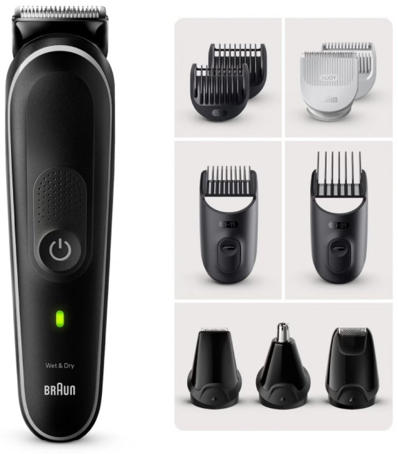 Электробритва Braun MGK5440 BLK сеточная от аккумулятора купить,0