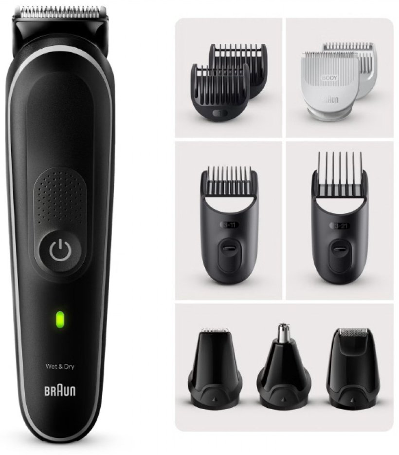 Электробритва Braun MGK5440 BLK сеточная от аккумулятора купить,NaN