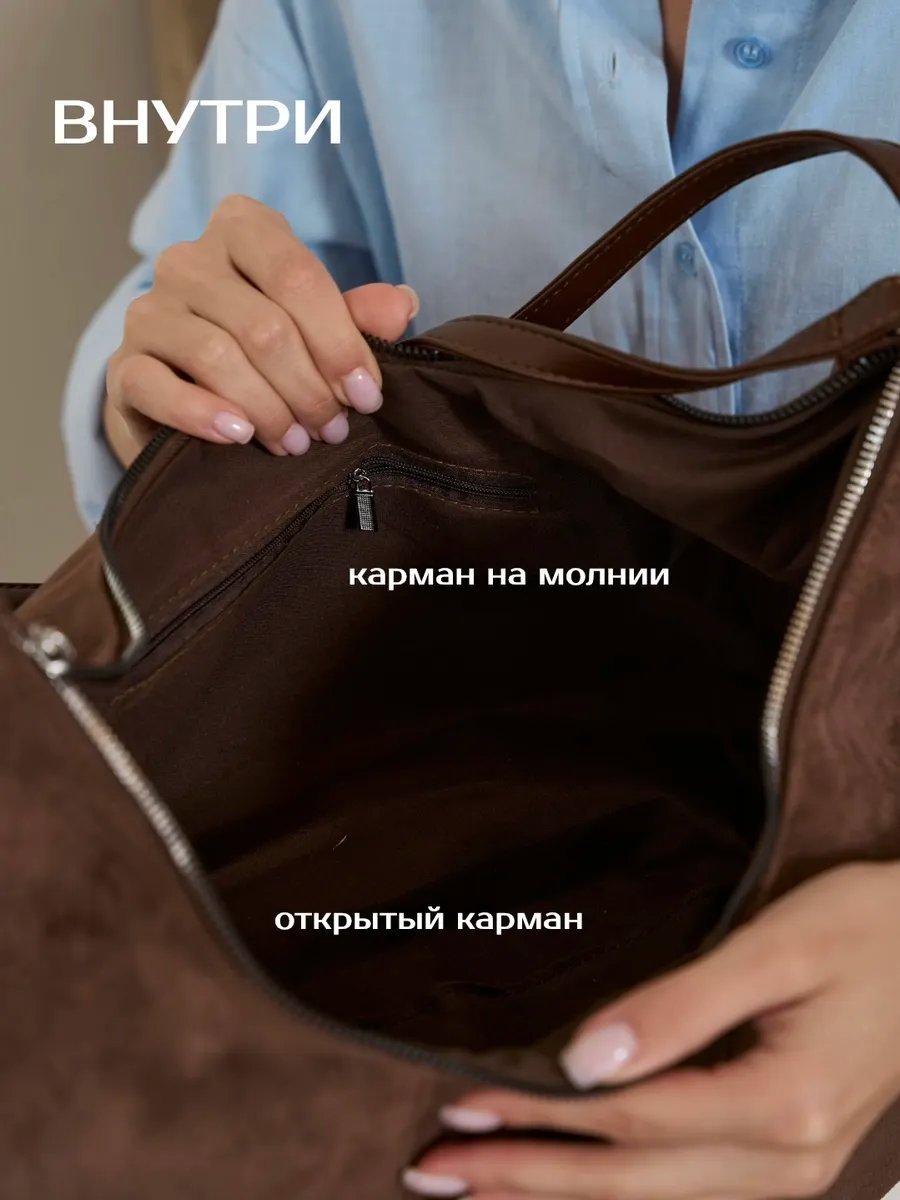 Сумка кросс-боди heybags экокожа коричневый купить,NaN
