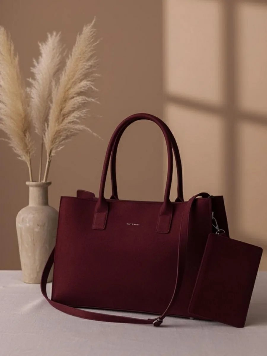 Сумка тоут PIXI BAGS полиэстер красный купить,NaN