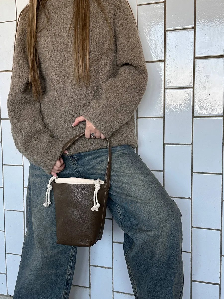 Сумка кросс-боди HYPEBAZAAR экокожа коричневый купить,NaN