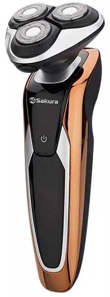 Электробритва Sakura SA-5419BG роторная от аккумулятора купить,NaN