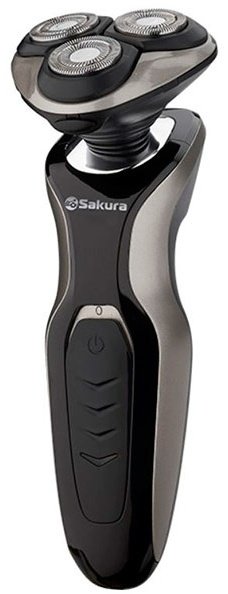 Электробритва Sakura SA-5421BS роторная от аккумулятора