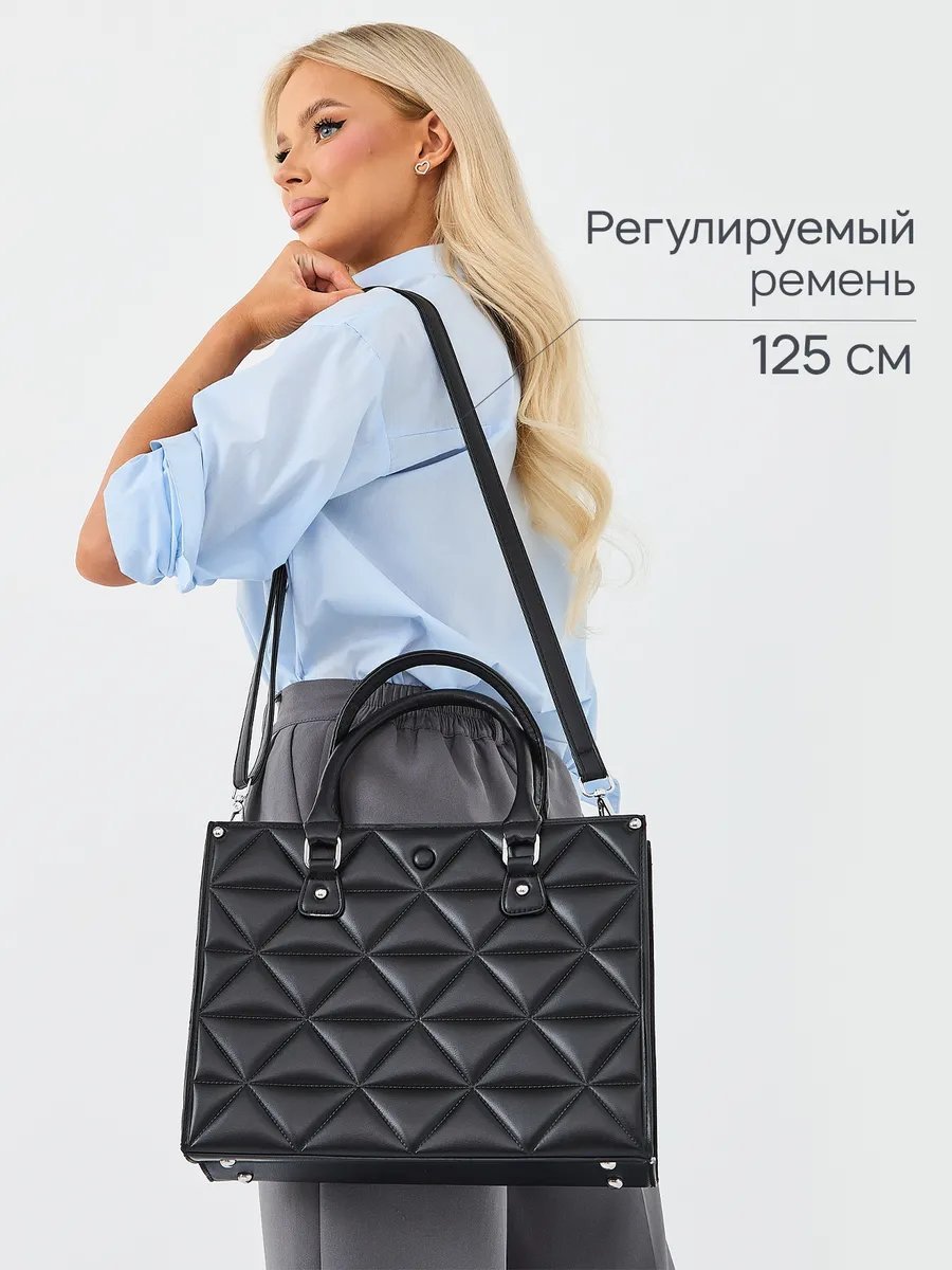 Сумка кросс-боди MILLIRISWAY экокожа черный купить,NaN