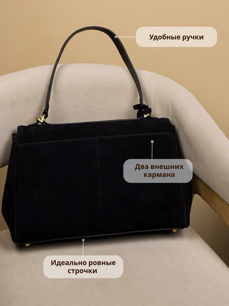 Сумка тоут MONTECLARE натуральная кожа черный купить,NaN